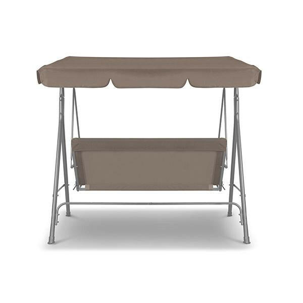 Outdoor Swing Bench Seat Chair Canopy Furniture 3 Seater Garden.