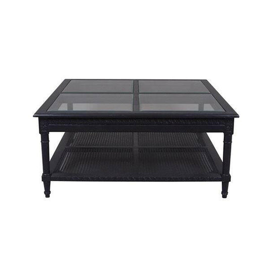 Polo Square Coffee Table Black.