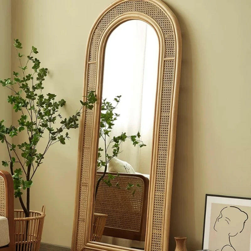 Rianjali Rattan Mirror.