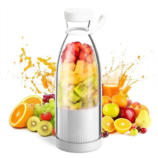 Portable Electric Juicer Cup Handheld 6-blade USB Rechargeable