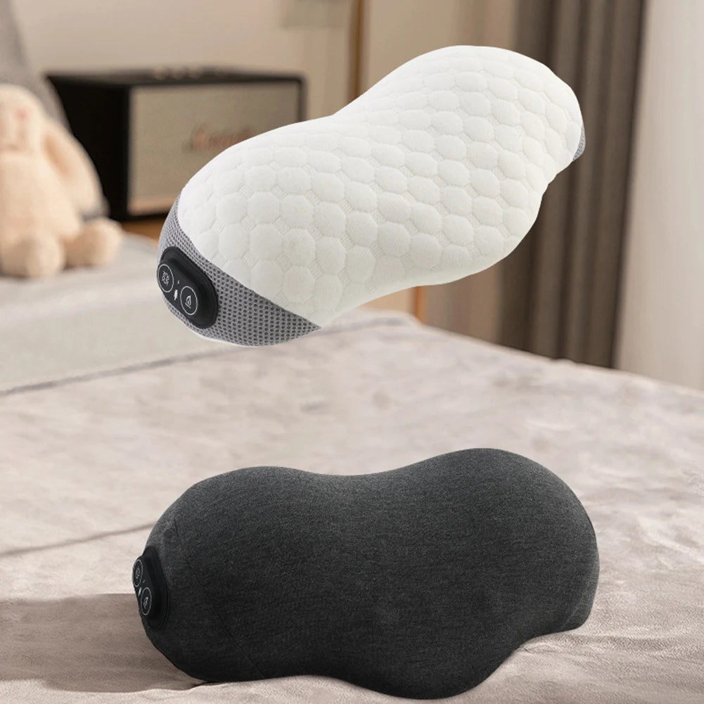 Soft Soulder Neck Vibration Massage Pillow Multi-Purpose Adjustables