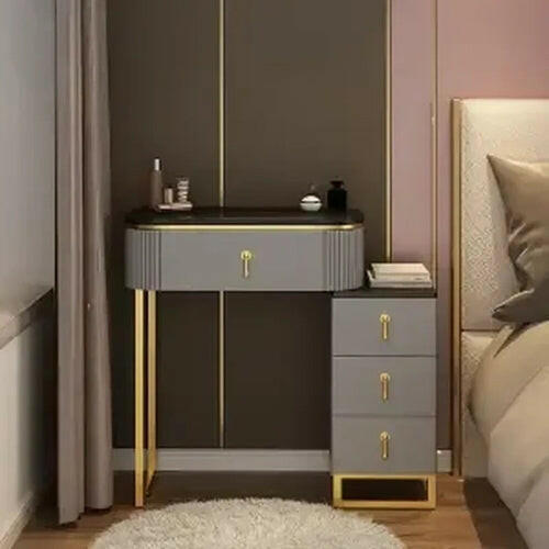 A Set Makeup Dressing Table with Mirror Slate Furniture Girl Bedroom.