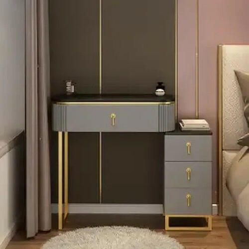 A Set Makeup Dressing Table with Mirror Slate Furniture Girl Bedroom.