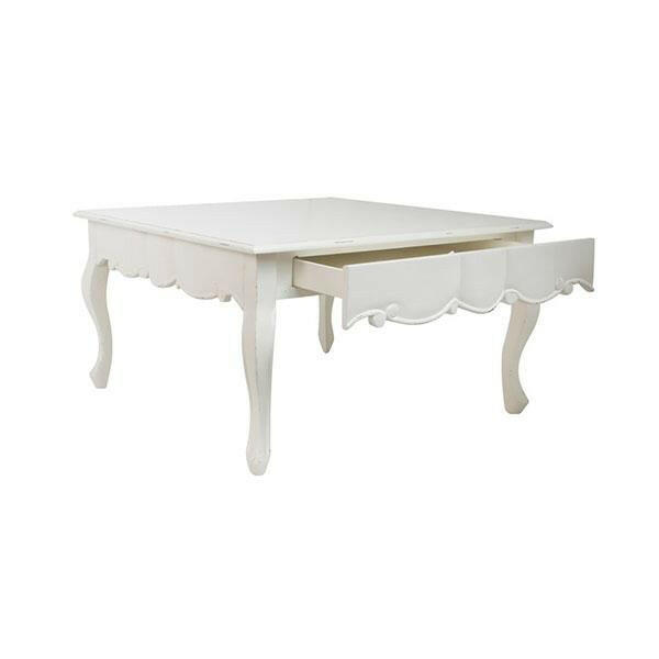 Sweet Pea Off White Coffee Table.