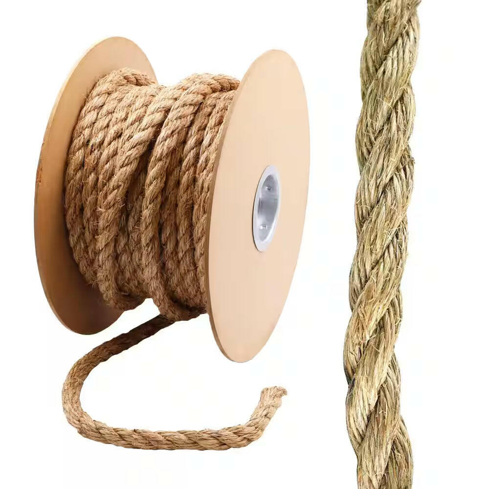 1 In. X 1 Ft. Manila Twist Rope, Natural.