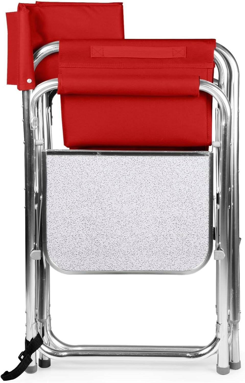 Sports Chair with Side Table, Camping Chair, Beach Chair, Camp Chair for Adults (Red).