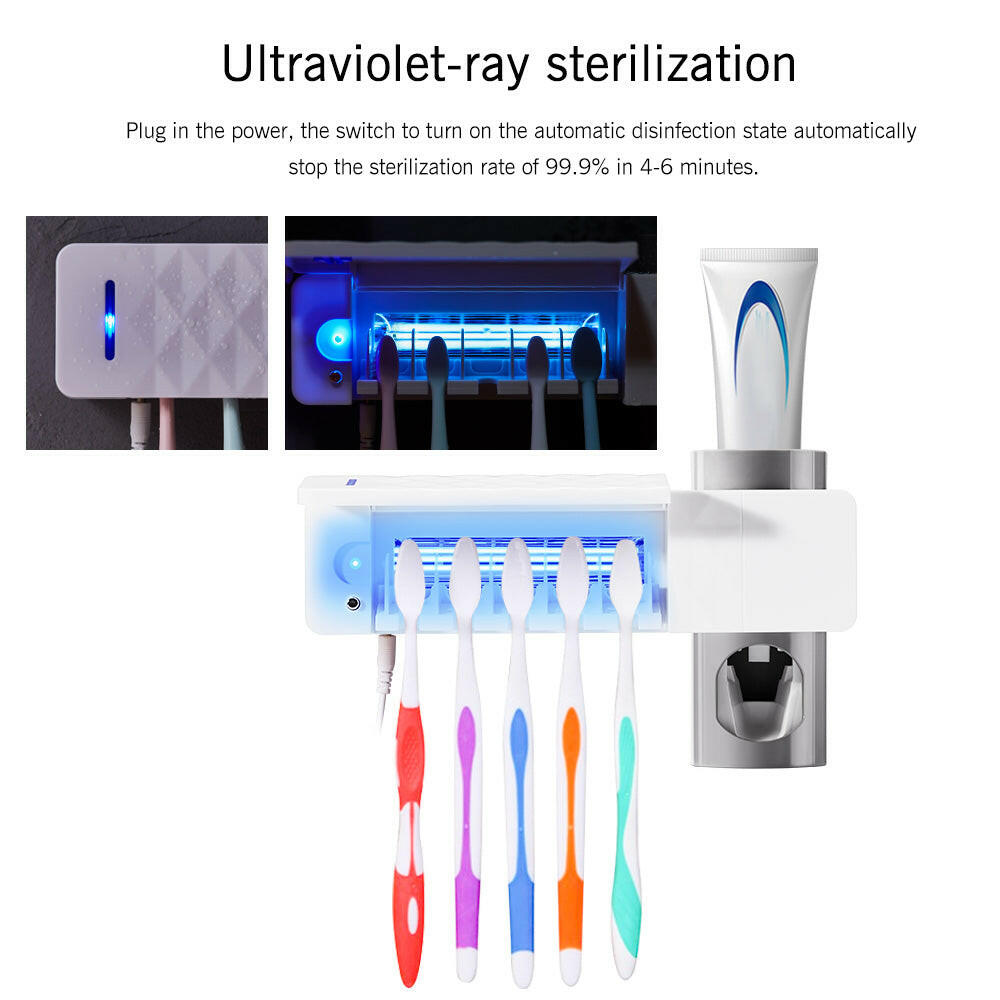 Anti-bacteria UV Automatic Toothbrush Sterilizer.