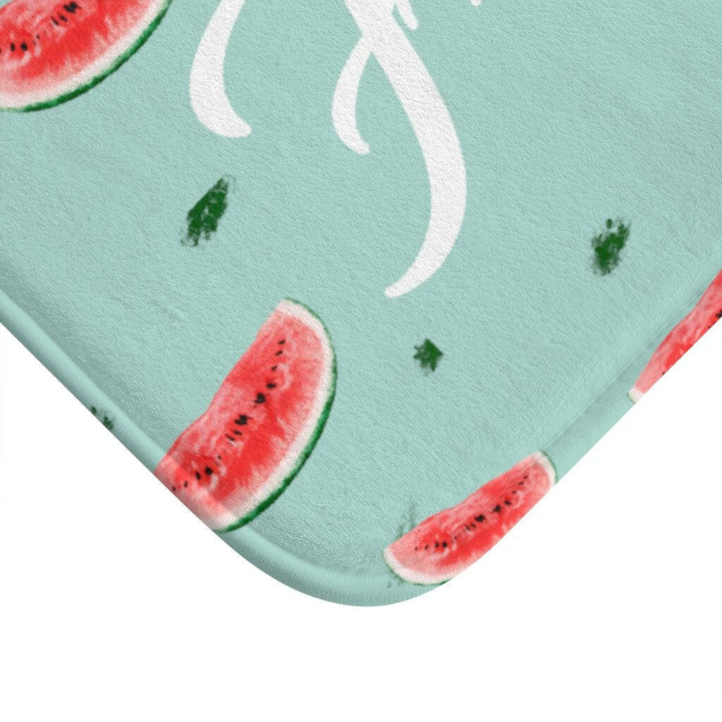 Fresh Watermelon Bath Mat.