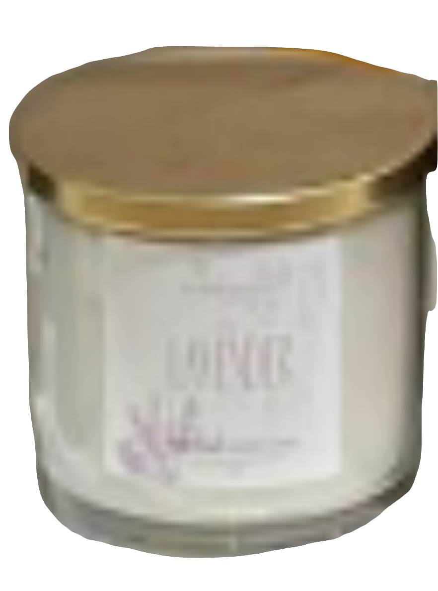 Peaches and Prosseco Scented 4 wick 36oz Candle