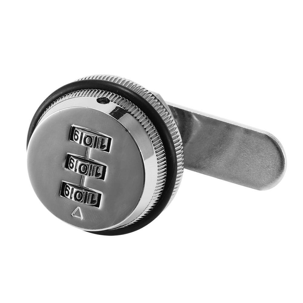 3 Dial Digit Cabinet Lock Cam Lock Password Lock.