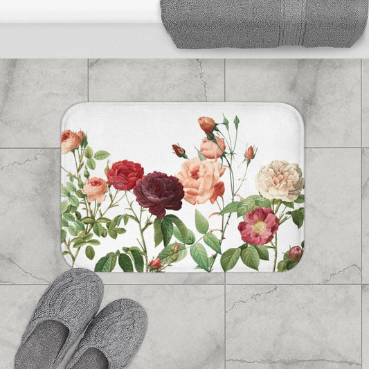 Rose Garden Bath Mat Home Accents.