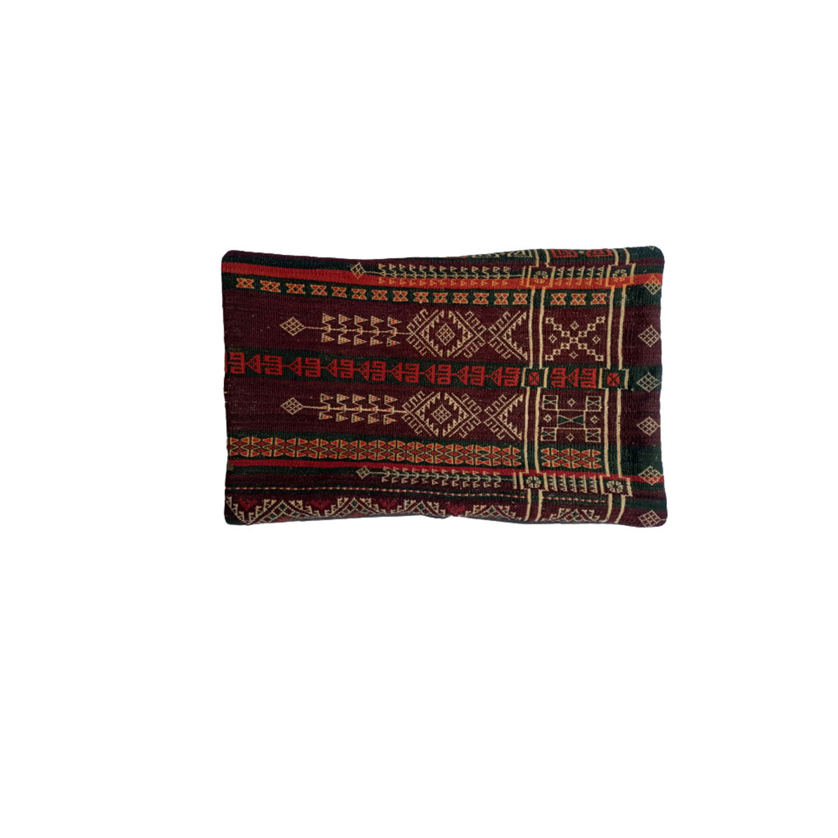 Baluchi Kilim Handwoven Cork Cushion Cover