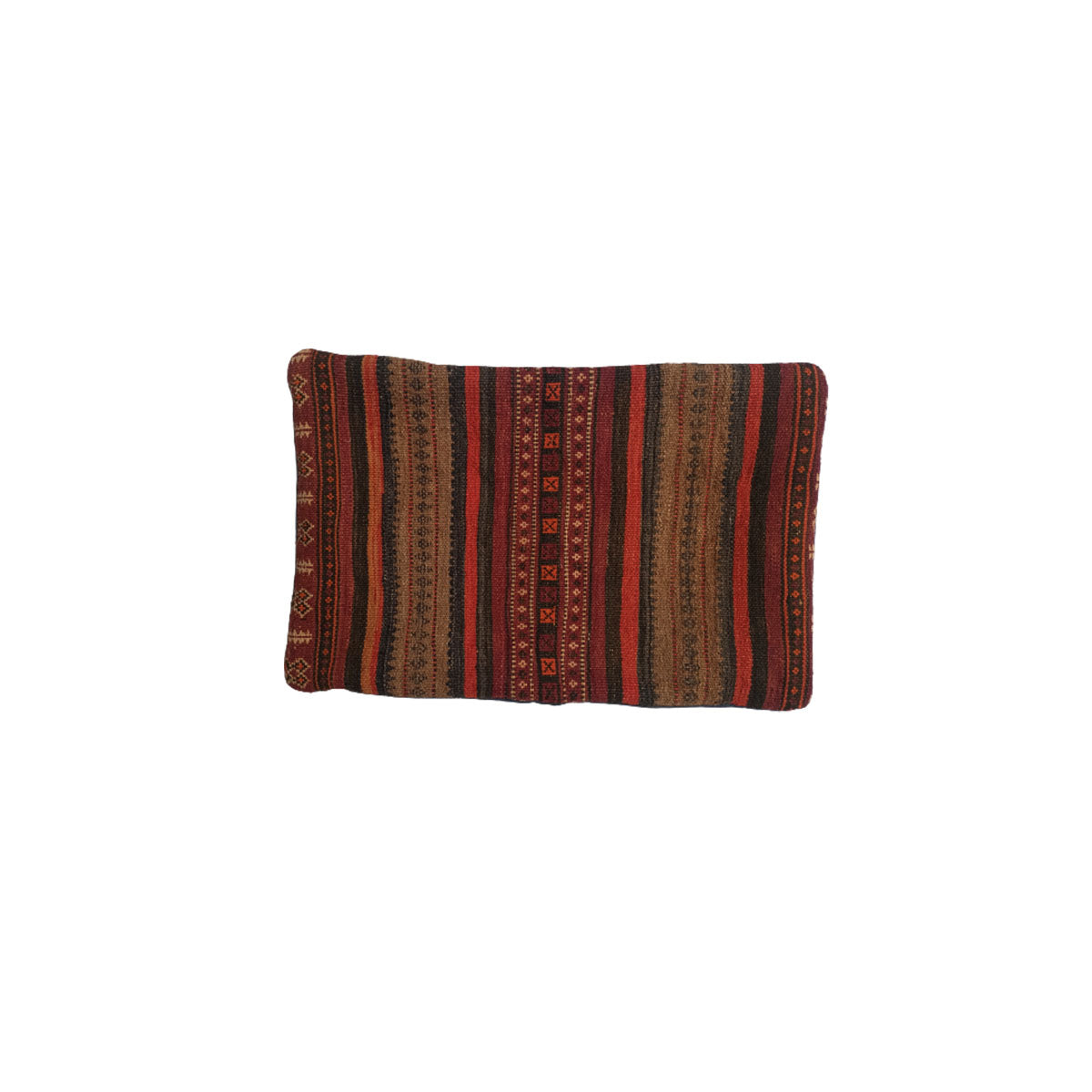 Baluchi Kilim Handwoven Congo Brown Cushion Cover