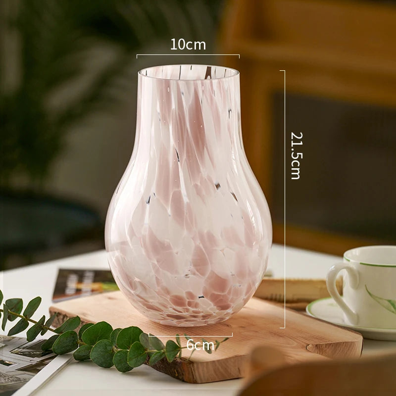 Medieval Glass Vase Pink.