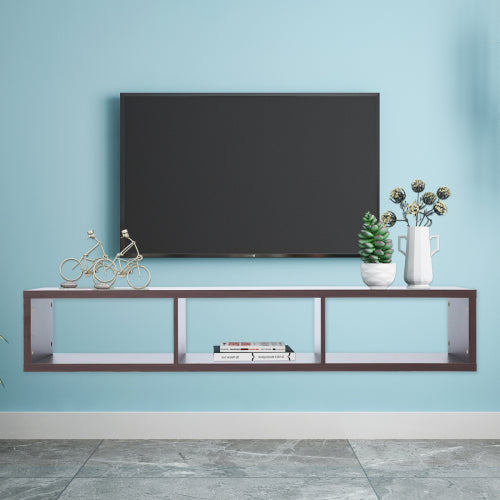 60" Shallow Floating TV Console TV Stand