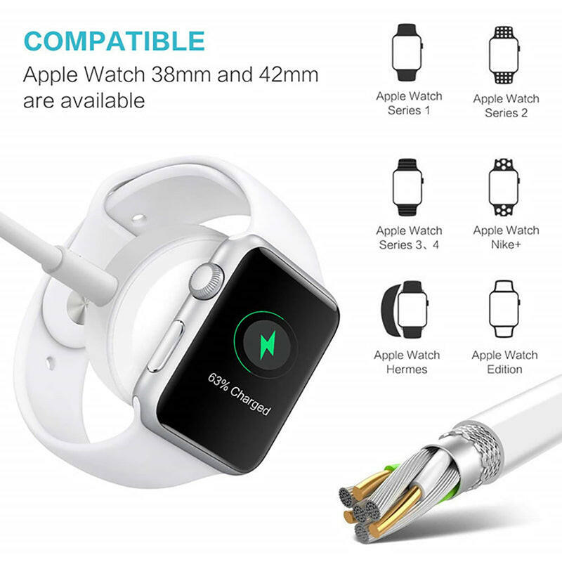 3 in 1 Wireless Charger Quick Charger USB Cable.