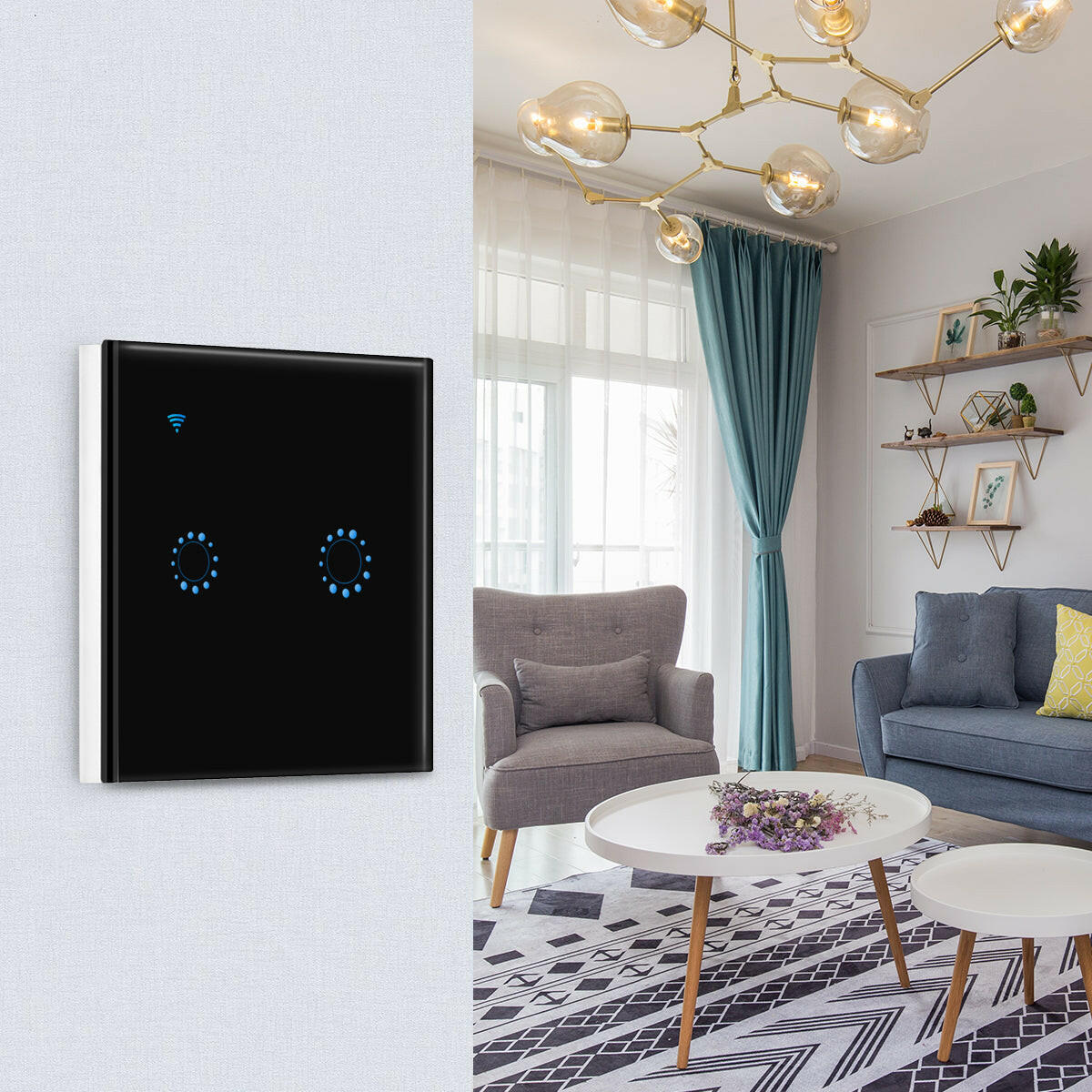 86 Type Smart Home Touch Switch EU Standard.