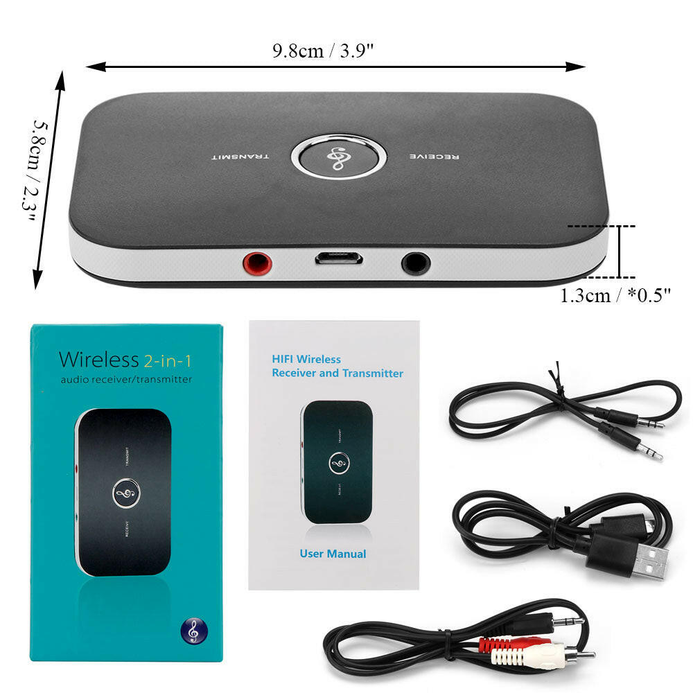 2 in 1 Bluetooth 4.1 Audio Transmitter & Receiver.