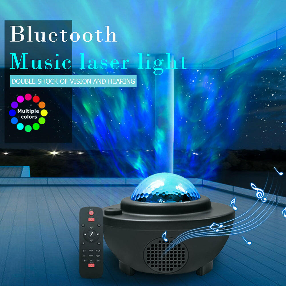 Colorful Starry Sky Galaxy Projector with Bluetooth Speaker.