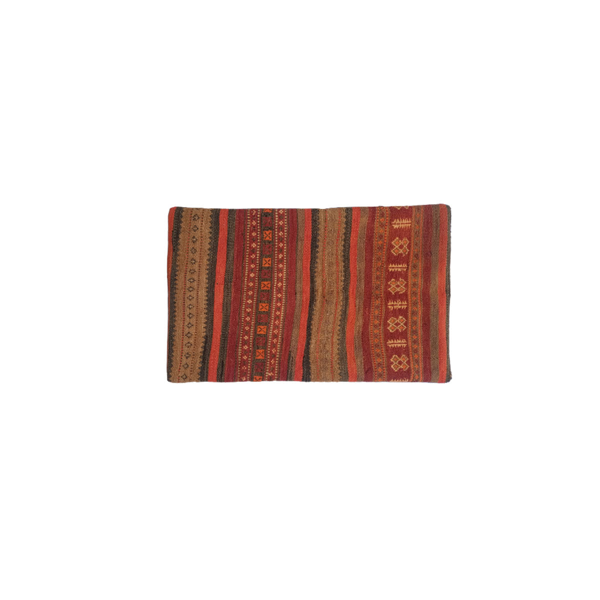 Baluchi Kilim Handwoven Cumin Cushion Cover