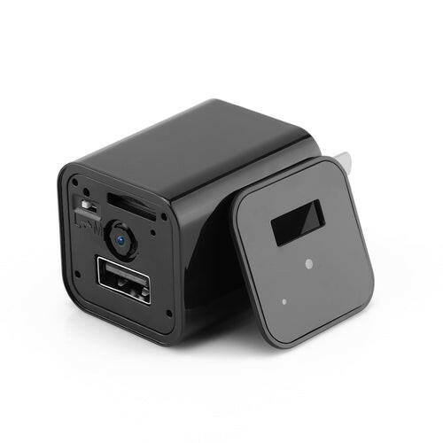 Hidden Camera HD 1080P USB Charger Home Security.