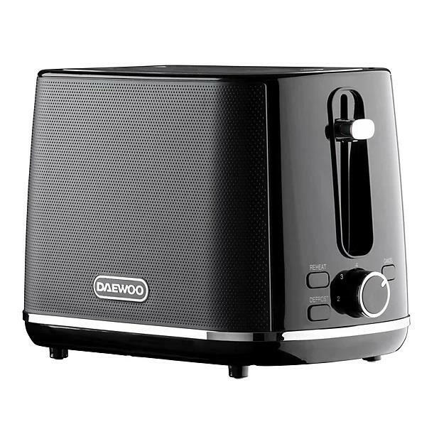 Daewoo Stirling Jug Black Collection Toaster.