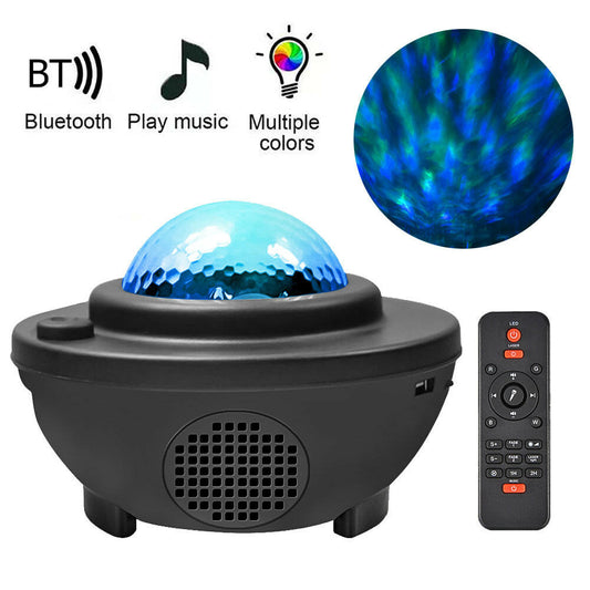 LED Bluetooth Speaker Night Light Galaxy Starry Night Lamp.