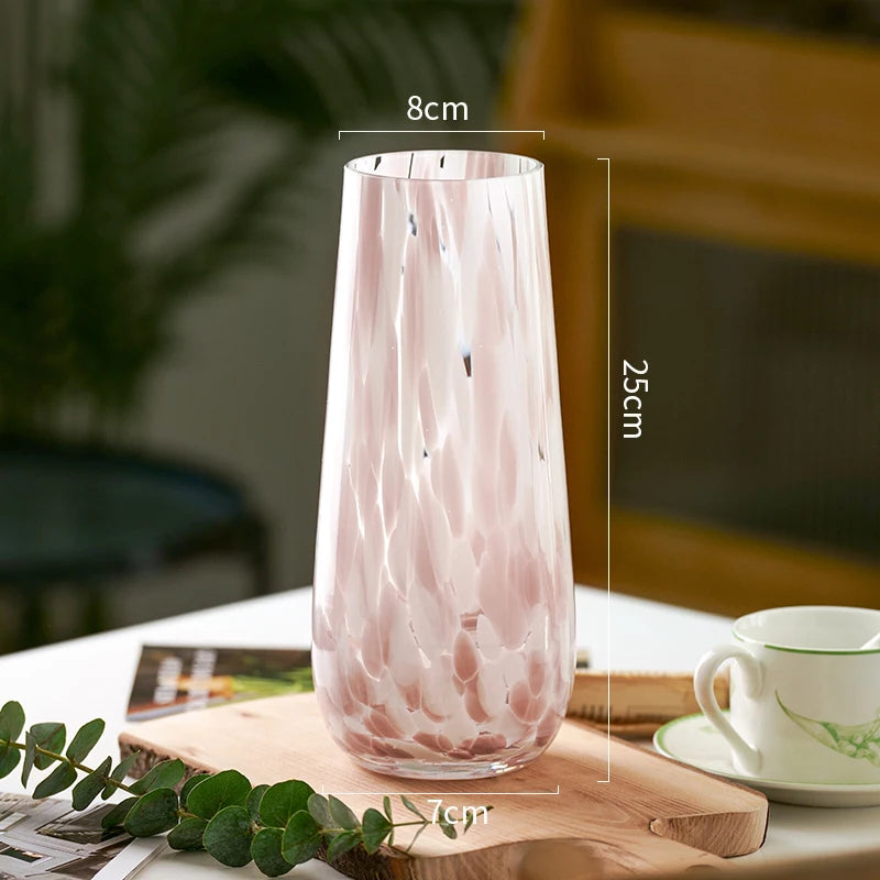 Medieval Glass Vase Pink.