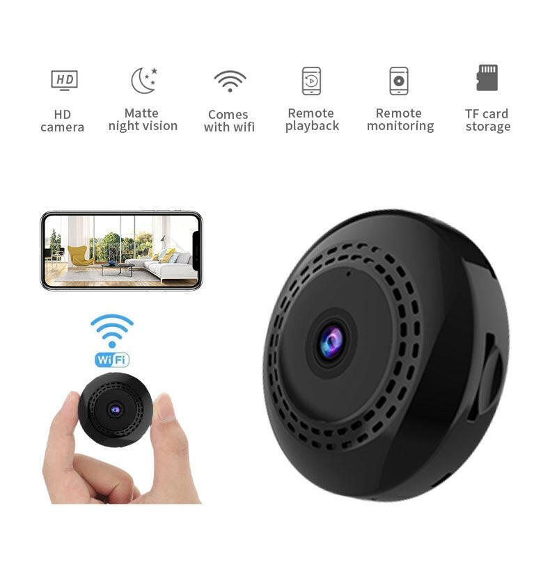 WiFi 1080P Wireless Night Vision Mini Camera Security Indoor Camera.