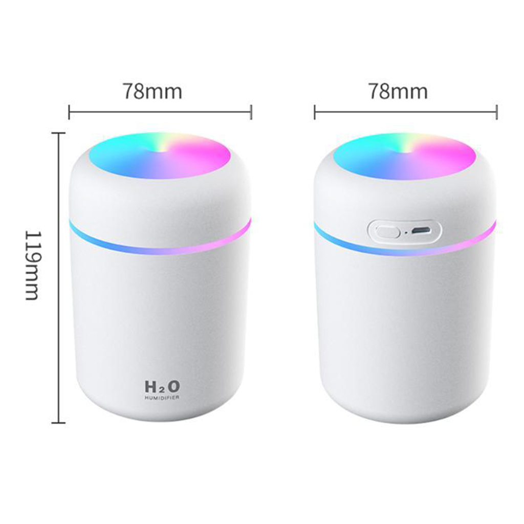 Portable Air Humidifier Aroma Essential Oil Diffuser for Car Home.