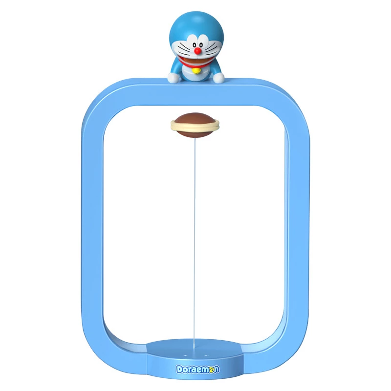 Magnetic Suspension Doraemon Desk Lamp Night Light Bright Adjustable.