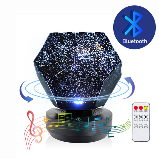 Bluetooth Speaker Star Light Projector Starry LED Galaxy Lamp.