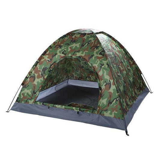 3-4 Person Camping Dome Tent Camouflage Tent.