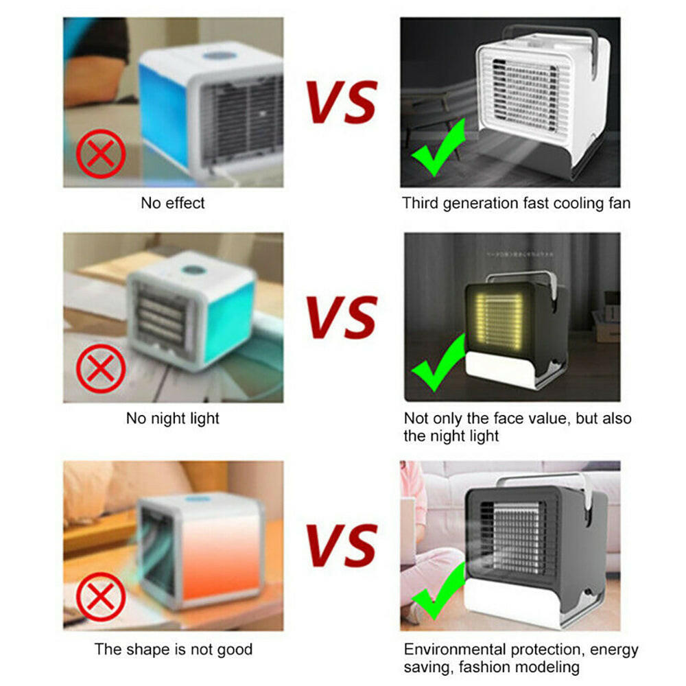 USB Mini Negative Ion Cool Fan Air Conditioner.