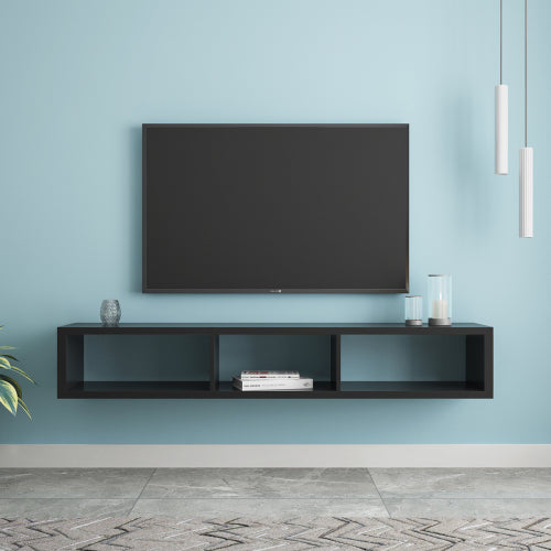 60" Shallow Floating TV Console TV Stand