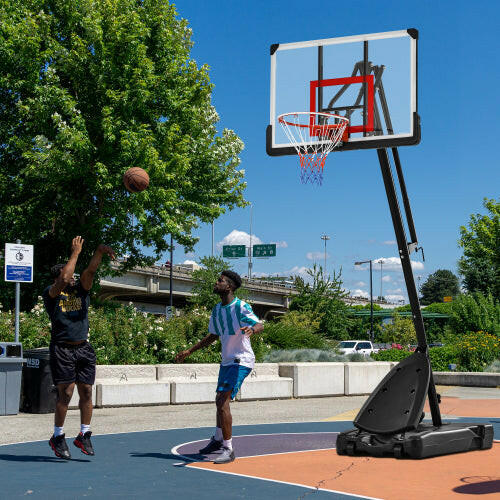 Basketball Hoop Basketball System 7.5ft-10ft Height Adjustable.