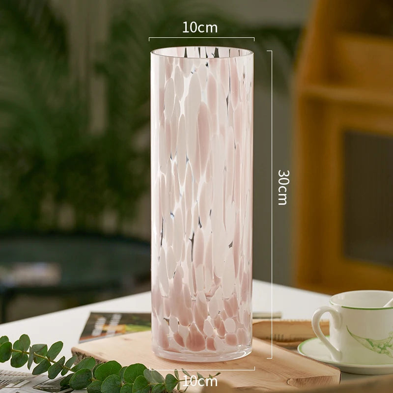 Medieval Glass Vase Pink.