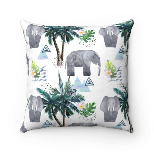 Lucky Elephant Two Color Sided Cushion Home Decoration Accents - 4.