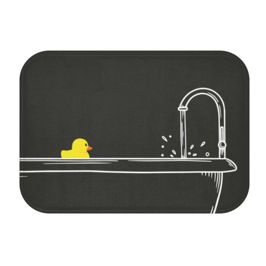 Rubber Ducky Bath Mat.