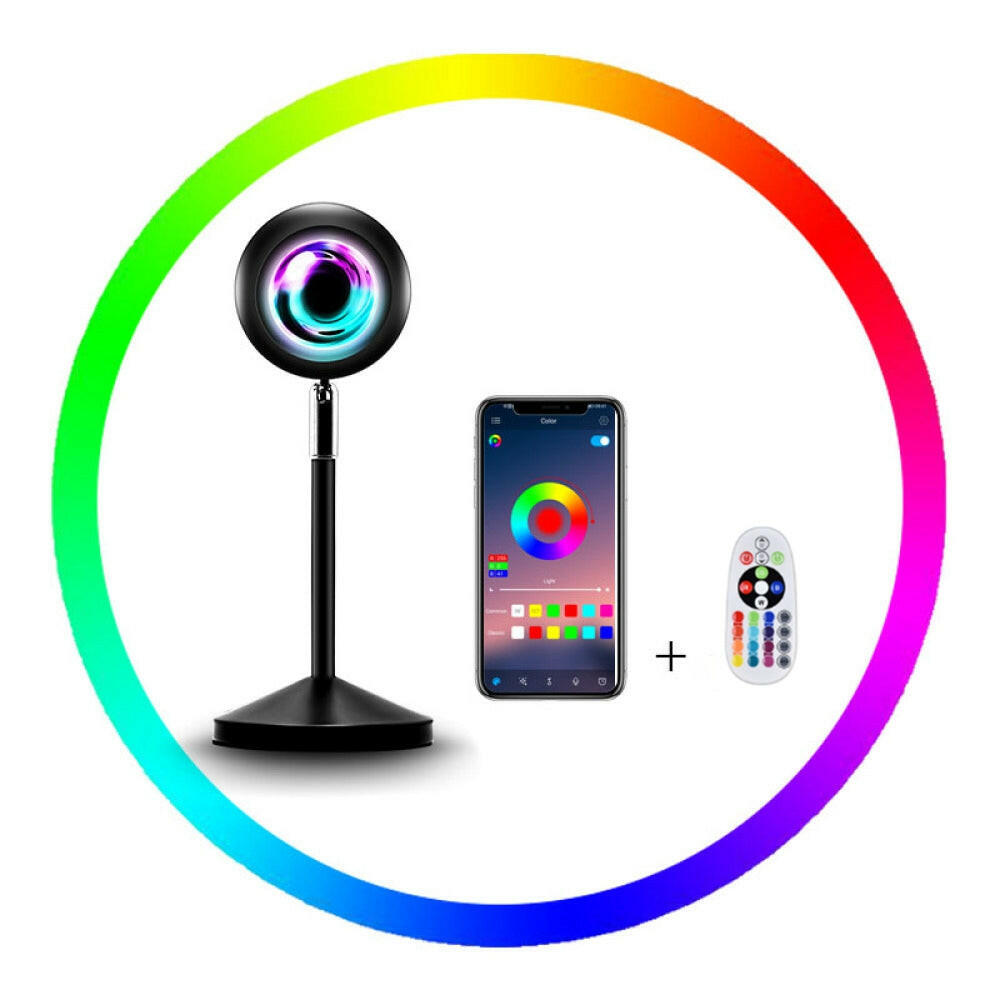 Projector APP/Remote Control Sunset Lamp Rainbow Sunset Lamp.