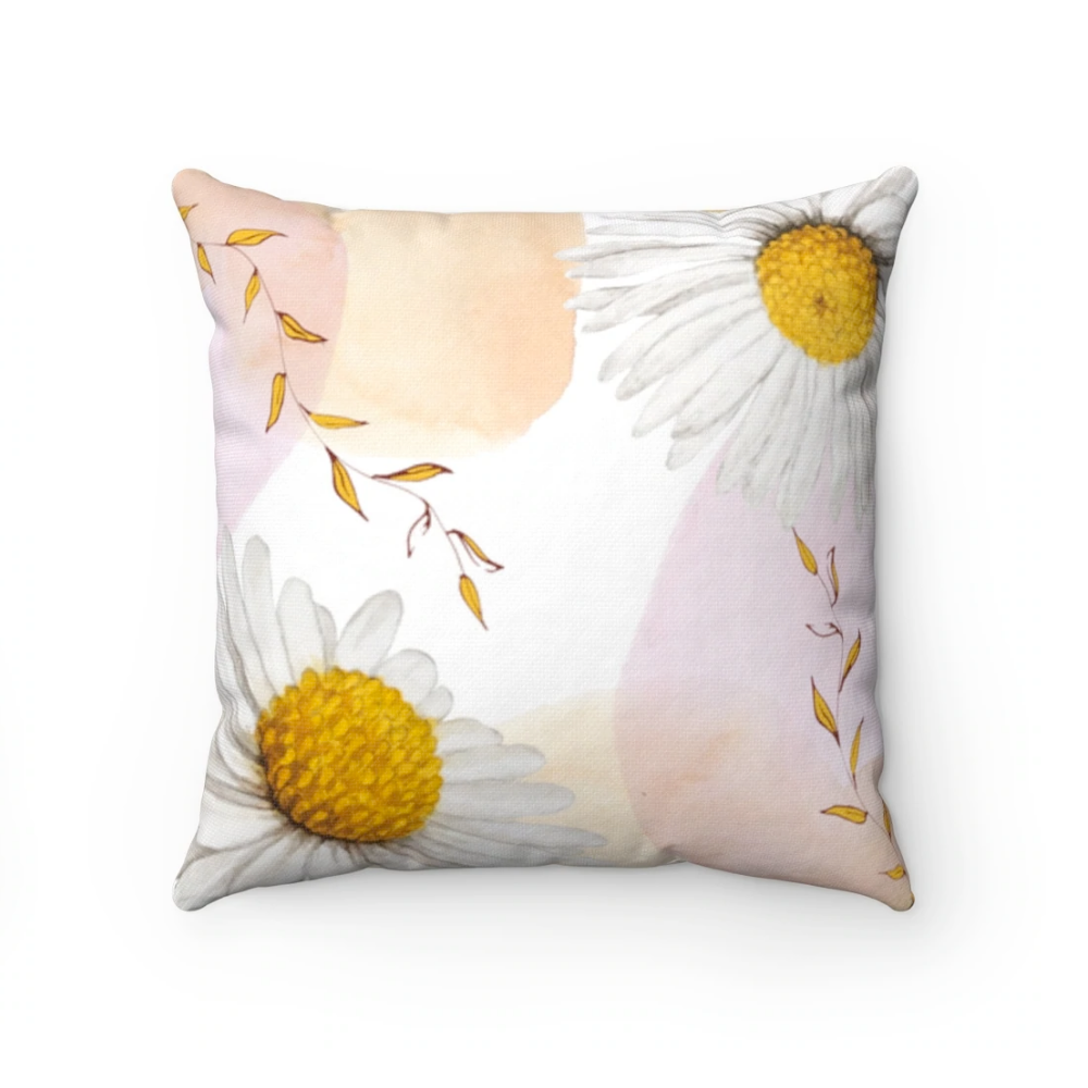 Daisies Cushion Home Decoration Accents - 4 Sizes.