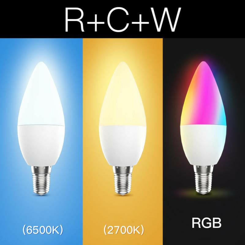 Tuya Smart Bulb WiFi Dual Mode E12 Port Alexa Voice Control RGB.