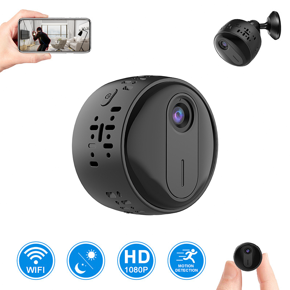 2MP 1080P HD Wifi Camera Smart Home Security Mini Camcorder.