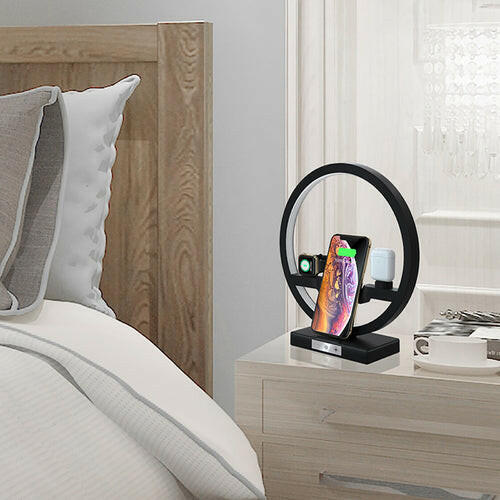 Angel Wing Fast Wireless Charger Fast Charger Power Adapter Dock.