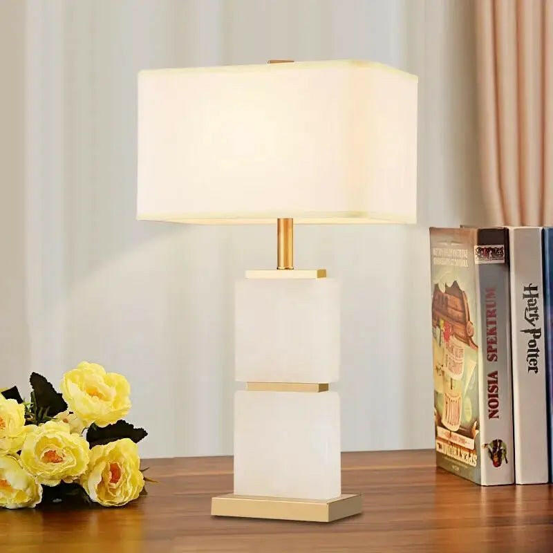 Dayton Marble Table Lamp.