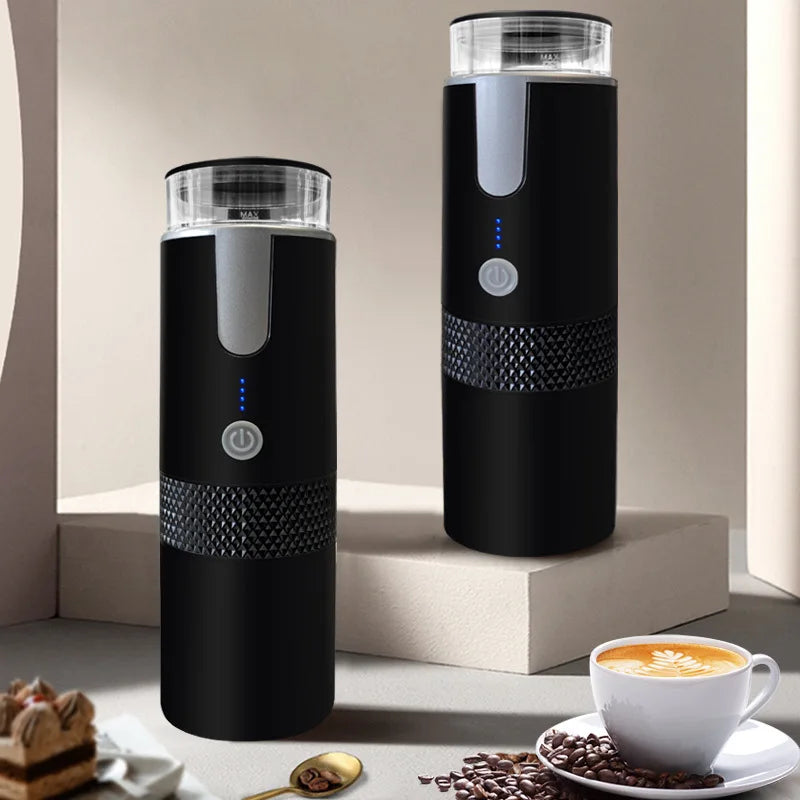 New Portable Coffee Machine Coffee Maker Electric Capsule Ground Coffee Brewer Fit for Coffee Powder and Coffee Capsul.