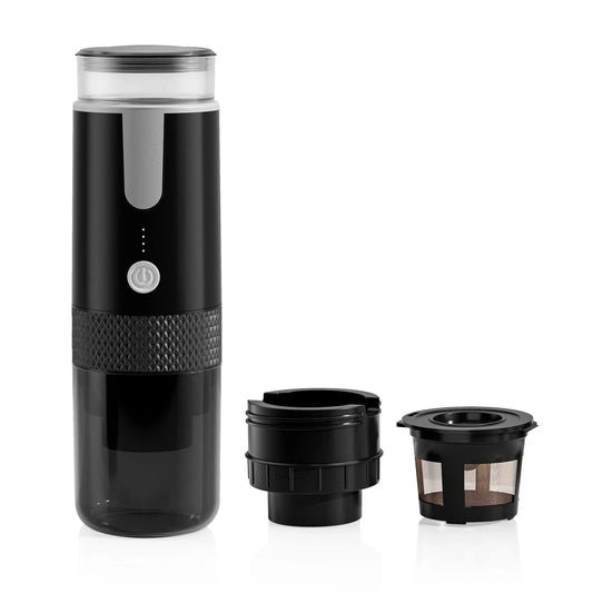 New Portable Coffee Machine Coffee Maker Electric Capsule Ground Coffee Brewer Fit for Coffee Powder and Coffee Capsul.