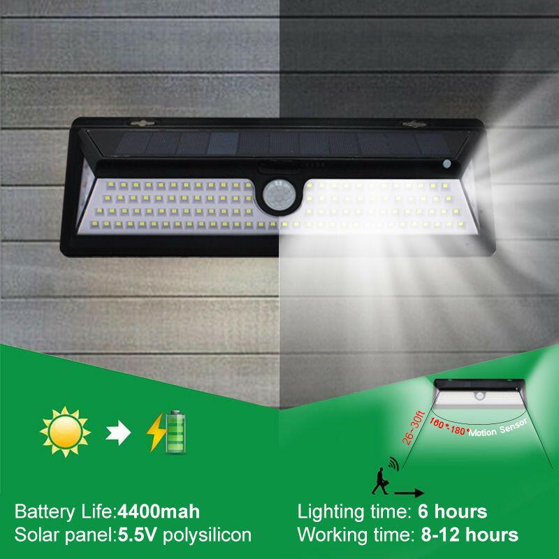 Solar Led Light Outdoor Solar Wall Light Outdoor Sensor Light Solar Led Lamp Outdoor Solar Panel Light With Motion Sensor Garden.