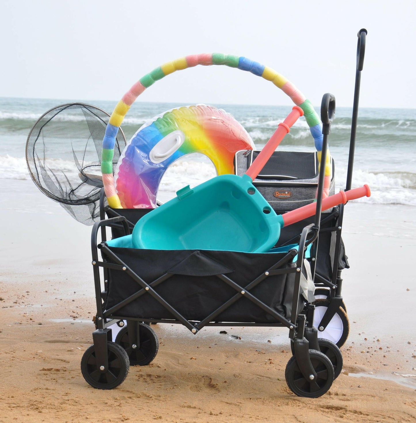 Folding Wagon Garden Shopping Beach Cart