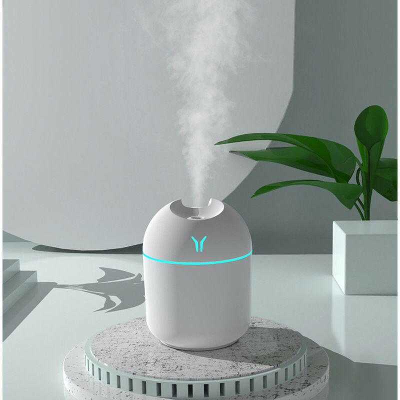 Mini Large Mist Volume USB Air Humidifier Household Small Desktop Humidifier Intelligent Car New Aromatherapy Machine.